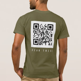 Vuurvast scannen! Mannen T-Shirt