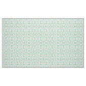 Vuurvaste groene witte abstracte Gouache-kunst Stof (Fat Quarter)