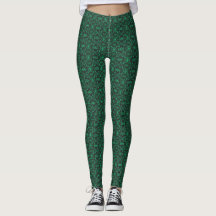 Vuurvaste groene zwarte abstracte Gouache-kunst