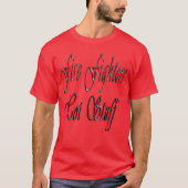 Vuurvechters Hete Logo, Mannen Rood T-shirt (Voorkant)