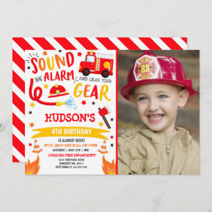 Vuurvechtpartij Vuurdag Uitnodiging Vuurman