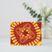 Vuurventilator Briefkaart (Staand voorkant)