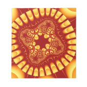 Vuurventilatorblok Notitieblok (Voorkant)