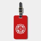 Vuurvesting Maltese Bagagelabel (Voorkant verticaal)