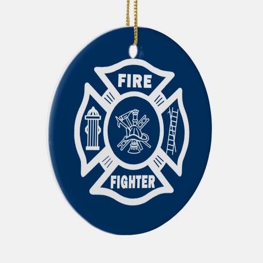 Vuurvesting Maltese Keramisch Ornament (Rechts)