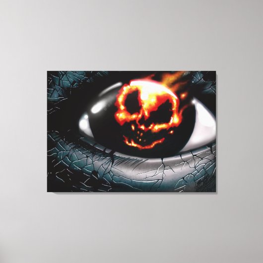 "Vuurvisioen" Canvas Afdruk (Voorkant)