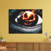 "Vuurvisioen" Canvas Afdruk (Insitu (Woonkamer))