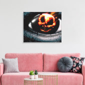 "Vuurvisioen" Canvas Afdruk (Insitu (Woonkamer))