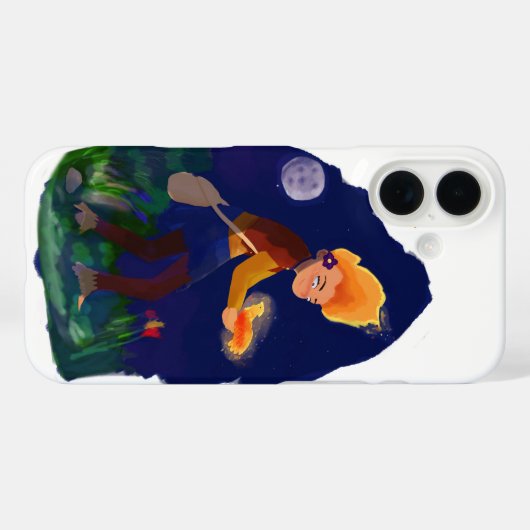 Vuurvlam Case-Mate iPhone Case (Achterkant (horizontaal))