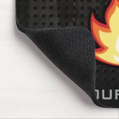 Vuurvlam; robuust muismat (Hoek)