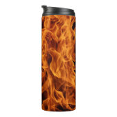 Vuurvlammen, aangepaste tumbler thermosbeker (Geroteerd rechts)