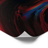 Vuurvlek het schilderen poster (Hoek)