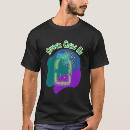 Vuurvlieg Bliksem Bug Zomer Gloed Boho Kamperen T-shirt (Voorkant)