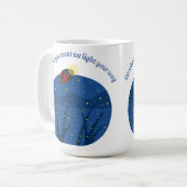 Vuurvlieg insect Classic Mok natuur liefhebber (Voorkant links)