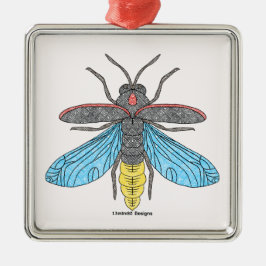 Vuurvlieg (wit) - Premium Ornament