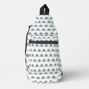 Vuurvlieg (wit) - Schoudertas Sling Bag