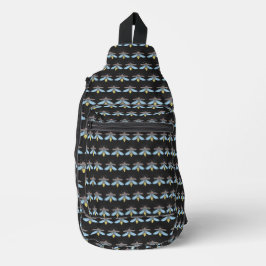 Vuurvlieg (zwart) - Schoudertas Sling Bag