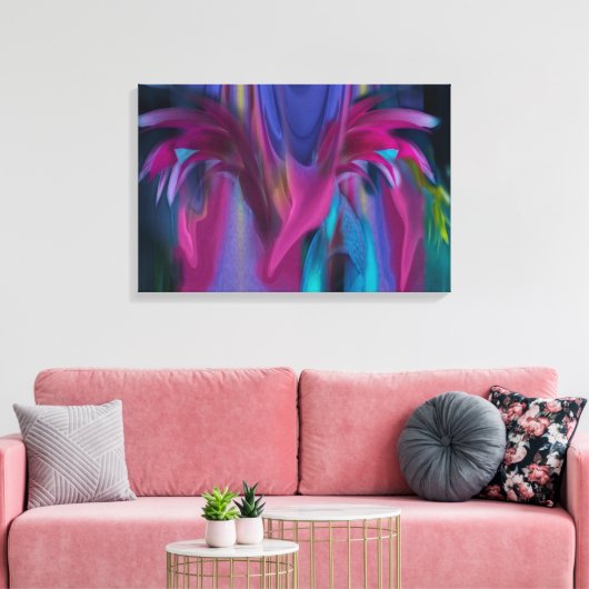 vuurvliegcanvas canvas afdruk (Insitu (Woonkamer))