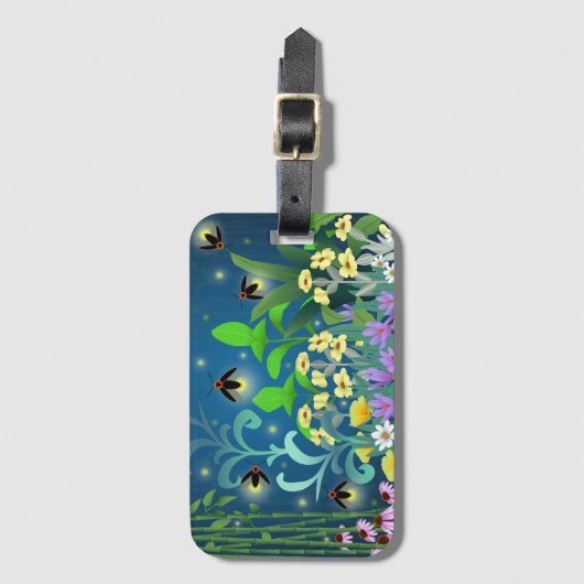 Vuurvliegen Bagagelabel (Voorkant (verticaal))