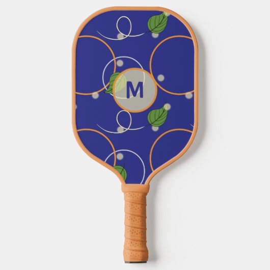Vuurvliegen boven water pickleball paddle (Voorkant)