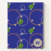 Vuurvliegen boven water spiraal Notitieboek (Achterkant)