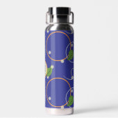 Vuurvliegen boven water waterfles (Achterkant)