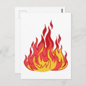 Vuurvliegen Briefkaart (Voorkant / Achterkant)