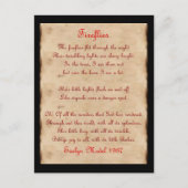 Vuurvliegen Briefkaart (Voorkant)