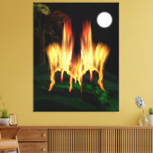 Vuurvliegen Canvas Afdruk (Insitu (Woonkamer))