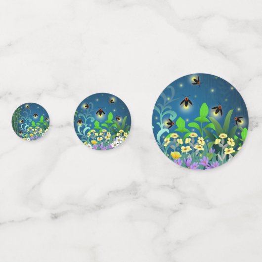 Vuurvliegen Confetti (Voorkanten)