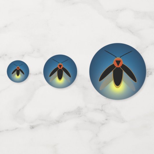 Vuurvliegen Confetti (Achterkanten)