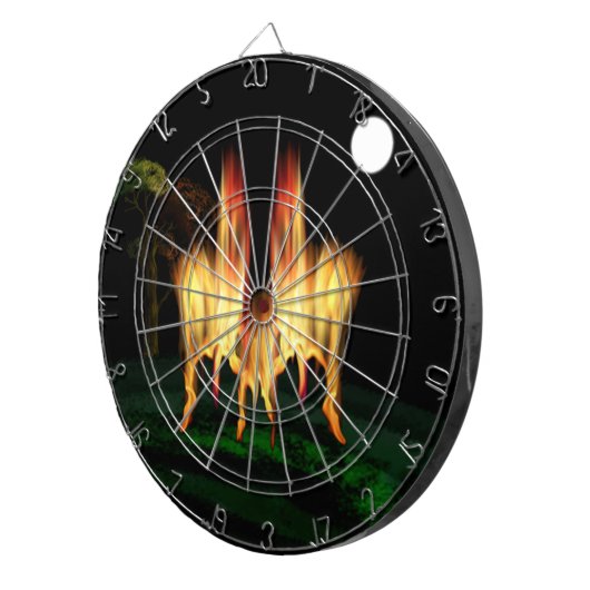 Vuurvliegen Dartbord (Voorkant Rechts)