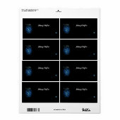 Vuurvliegen in Jar Gepersonaliseerde Mason Jar Etiket (Full Sheet)