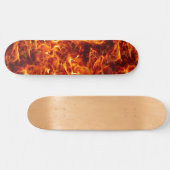Vuurvliegen Inferno Pattern Persoonlijk Skateboard (Horizontaal)