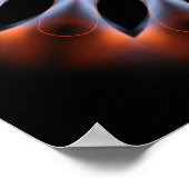 Vuurvliegen Kaleidoscoop Poster (Hoek)