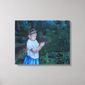Vuurvliegen ontdekken canvas afdruk (Voorkant)