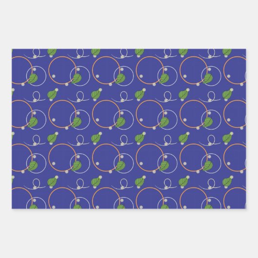 Vuurvliegen over water inpakpapier set (Voorkant 3)