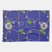 Vuurvliegen over water keukenhanddoek (Horizontaal)