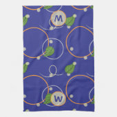 Vuurvliegen over water keukenhanddoek (Verticaal)