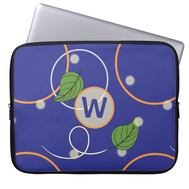 Vuurvliegen over water laptop mouw sleeve (Voorkant)