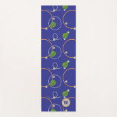 Vuurvliegen over water yoga mat (Voorkant)