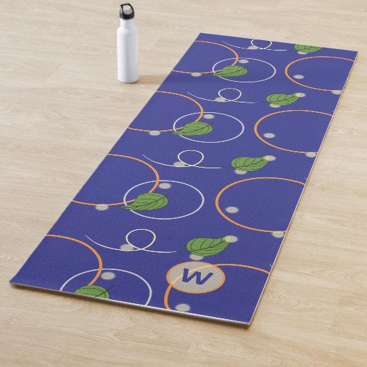 Vuurvliegen over water yoga mat (In situ)