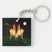Vuurvliegen Sleutelhanger (Achterkant)
