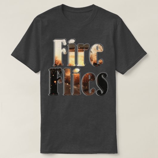 Vuurvliegen T-shirt (Design voorkant)