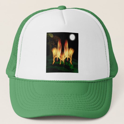 Vuurvliegen Trucker Pet (Voorkant)