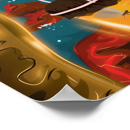 Vuurvliegen verzamelen poster (Hoek)