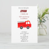 Vuurvliegendag uitnodiging (Staand voorkant)