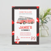 Vuurvliegendag uitnodiging (Staand voorkant)