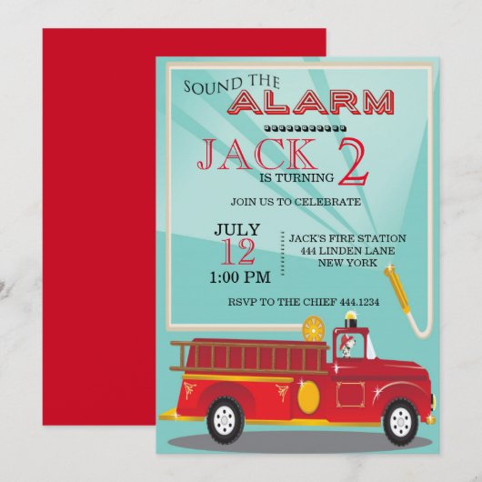 Vuurvliegendag uitnodiging (Voorkant / Achterkant)