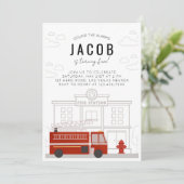 Vuurvliegendag uitnodiging (Staand voorkant)